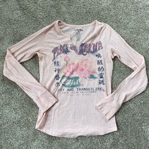 vintage lucky brand long sleeve